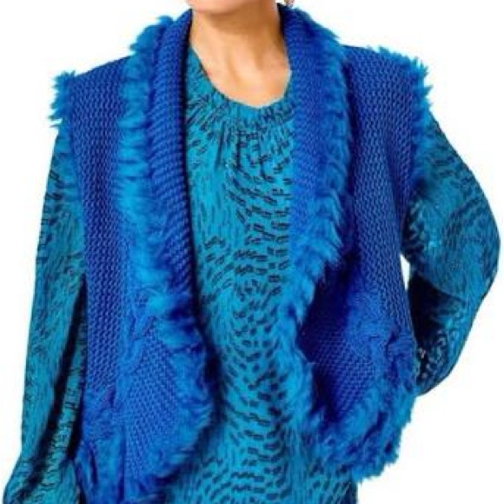 LILLY PULITZER Torini Teal Bay Sweater Vest